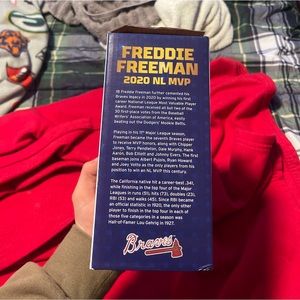 Freddie Freeman Bobblehead Collectable Braves NL MVP 2020